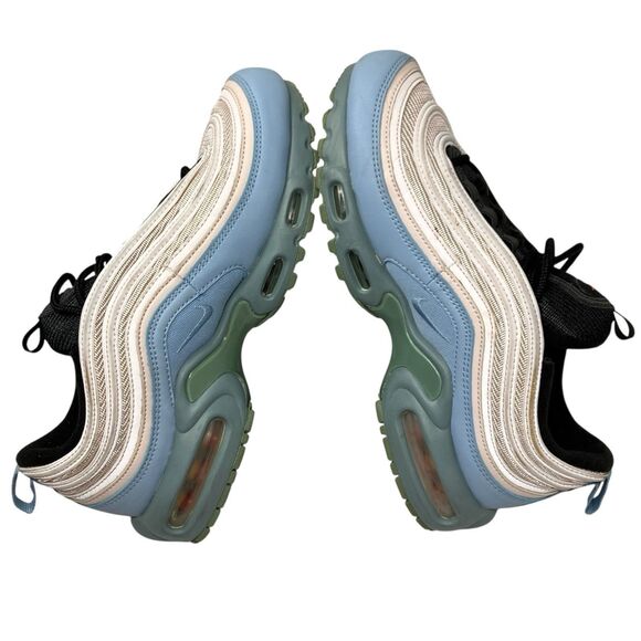 Nike Air Max 97 Sneakers Mens 6 Blue Plus Layer Cake Mica Green Retro AH8143-300 main image 10